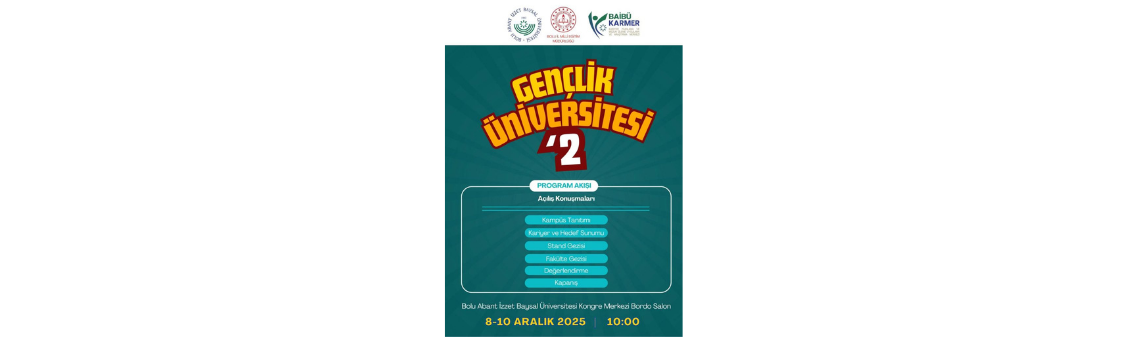 Üniversitemizde başarıyla yürütülen Gençlik Üniversitesi, kapılarını ikinci kez gençlere açıyor